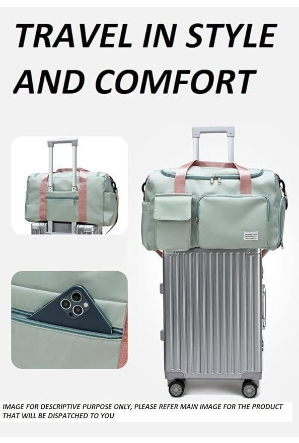 Multipurpose Gym Duffle Bag with Shoe Compartment – Travel & Fitness Bag for Men & Women