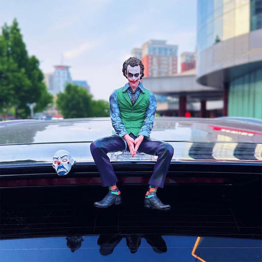 Joker Car Dashboard Figurine for Interior Decoration Collectible Model