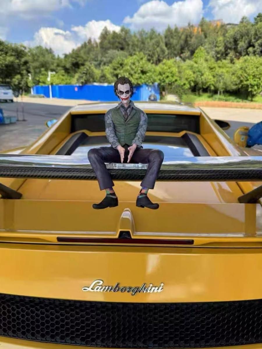 Joker Car Dashboard Figurine for Interior Decoration Collectible Model
